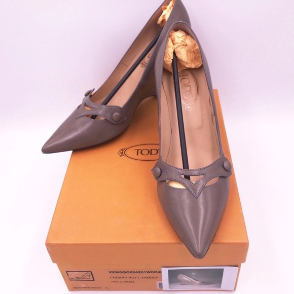 Tod's Shoes - Tod's Cherry Butt. Saddle Pointed Toe